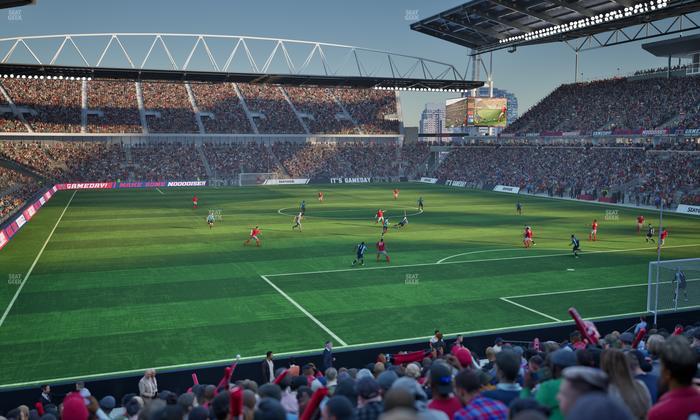BMO Field - Section North Suite 213 Seat View