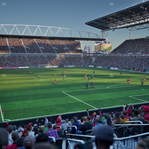 BMO Field - Section North Suite 214 Seat View