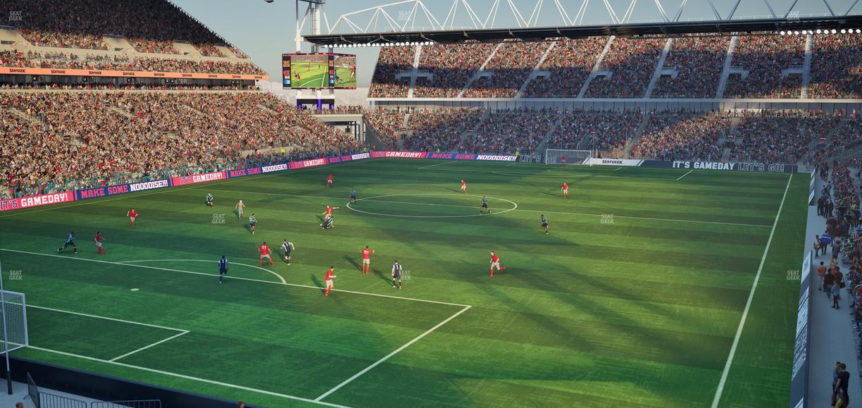 BMO Field - Section North Suite 301 Seat View
