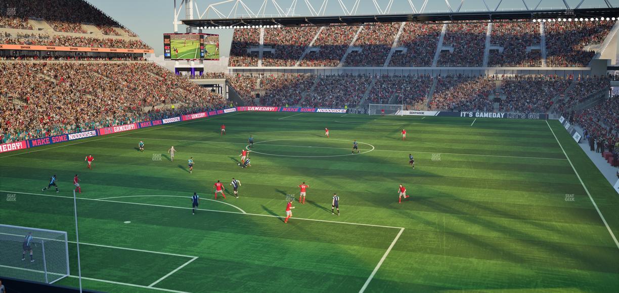 BMO Field - Section North Suite 303 Seat View