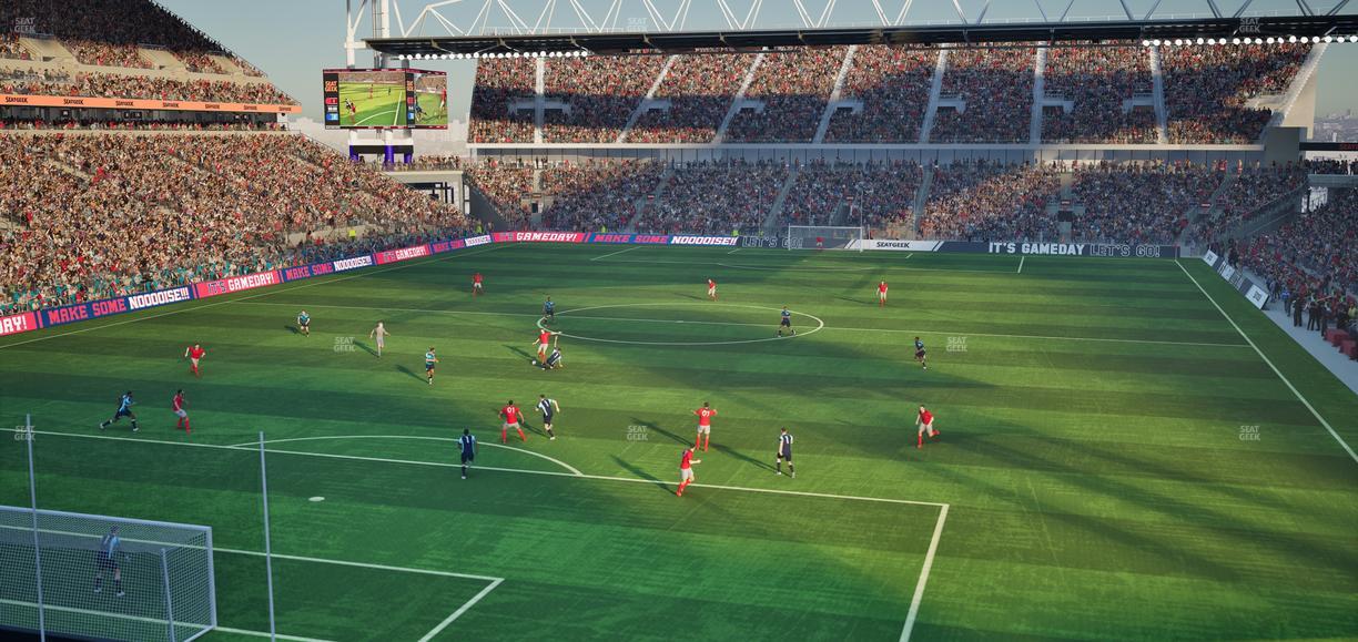 BMO Field - Section North Suite 304 Seat View