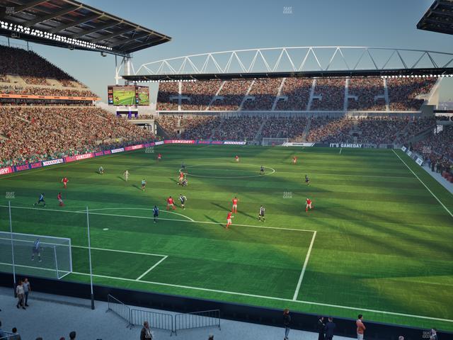 BMO Field - Section North Suite 304 Seat View
