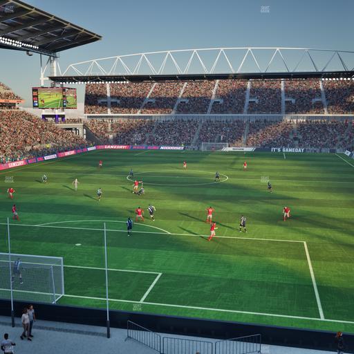 BMO Field - Section North Suite 305 Seat View