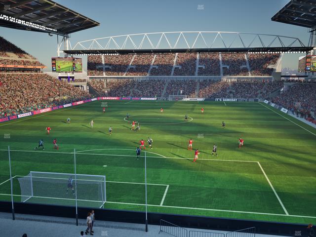BMO Field - Section North Suite 306 Seat View