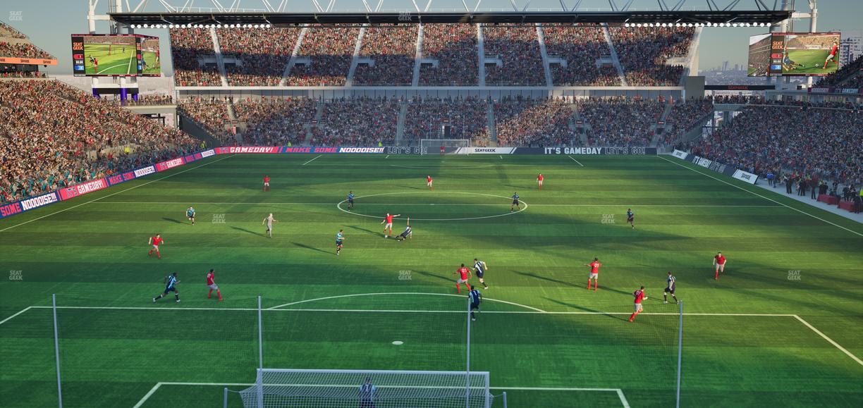 BMO Field - Section North Suite 308 Seat View