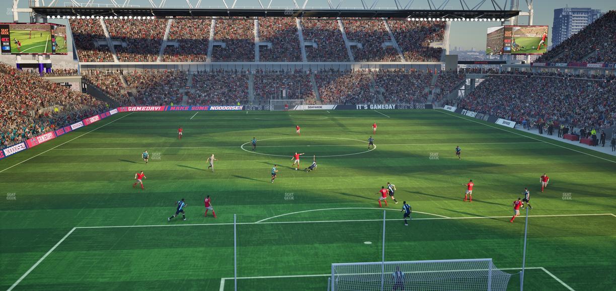 BMO Field - Section North Suite 310 Seat View