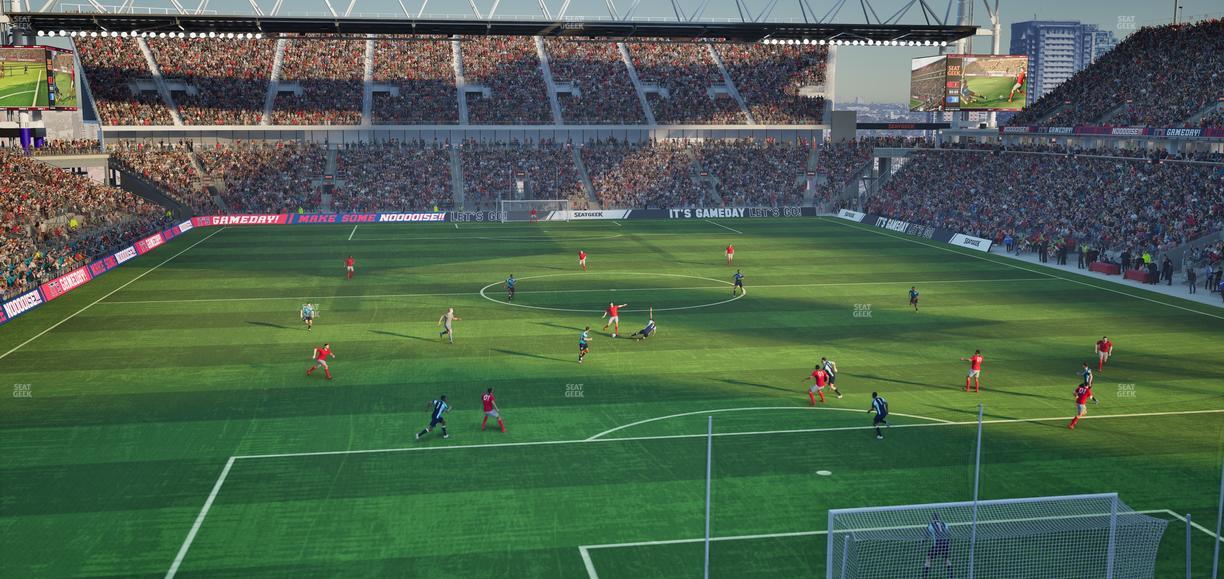 BMO Field - Section North Suite 311 Seat View