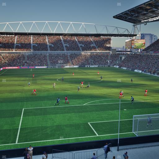 BMO Field - Section North Suite 312 Seat View