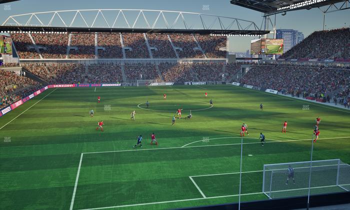 BMO Field - Section North Suite 312 Seat View