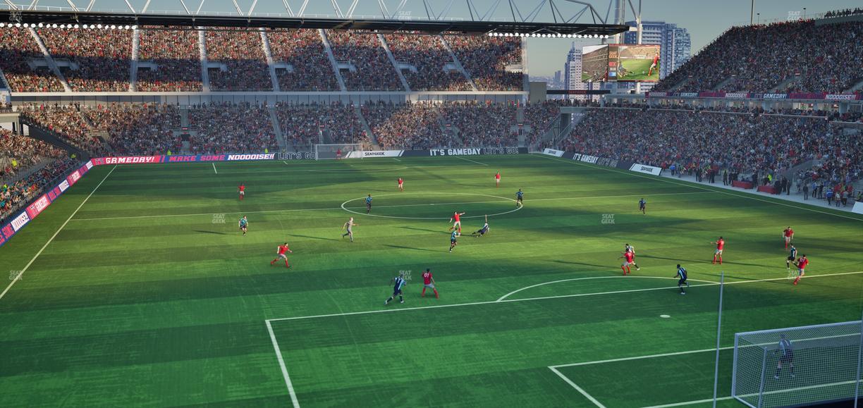 BMO Field - Section North Suite 313 Seat View