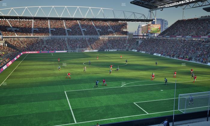 BMO Field - Section North Suite 313 Seat View