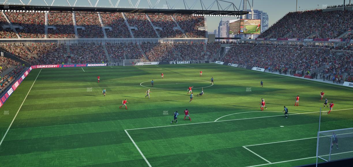 BMO Field - Section North Suite 314 Seat View