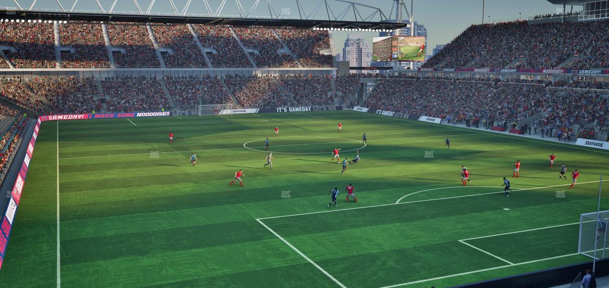 BMO Field - Section North Suite 315 Seat View
