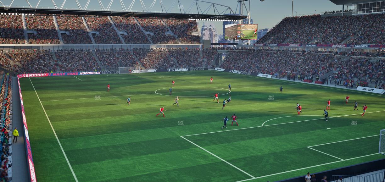 BMO Field - Section North Suite 316 Seat View