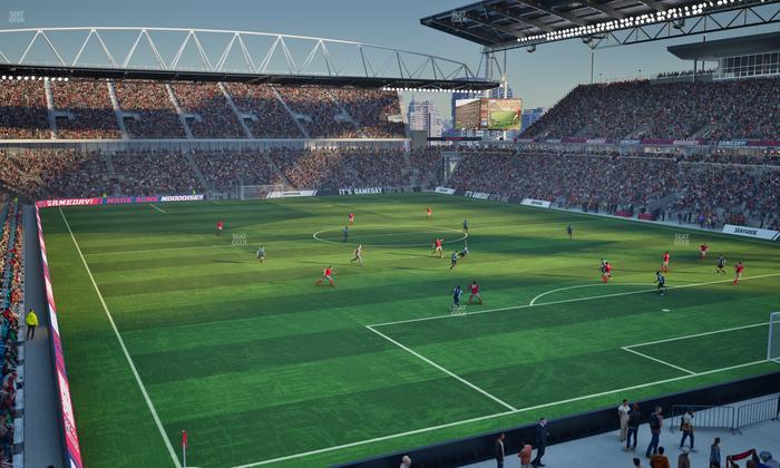 BMO Field - Section North Suite 316 Seat View