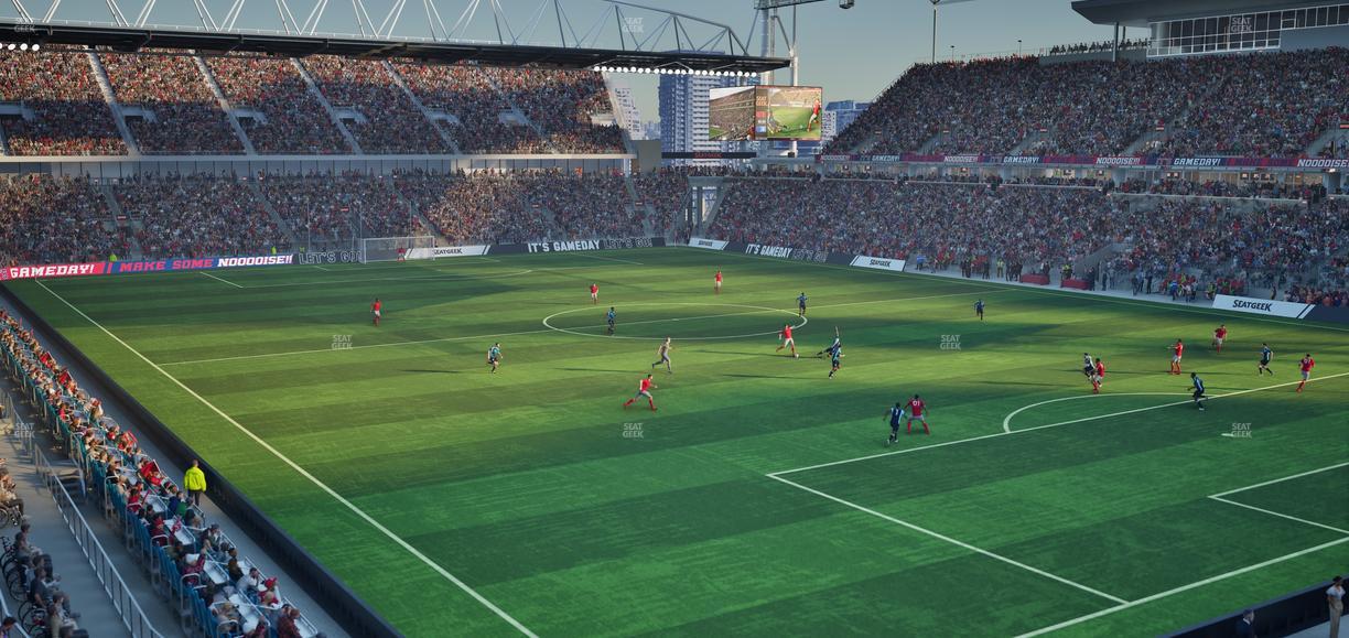 BMO Field - Section North Suite 318 Seat View