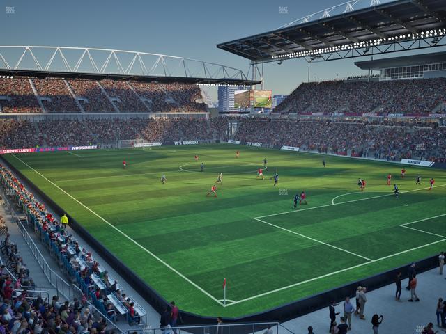BMO Field - Section North Suite 318 Seat View
