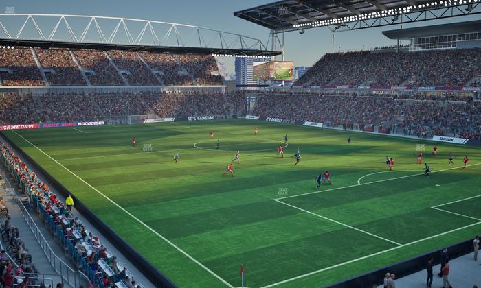 BMO Field - Section North Suite 318 Seat View