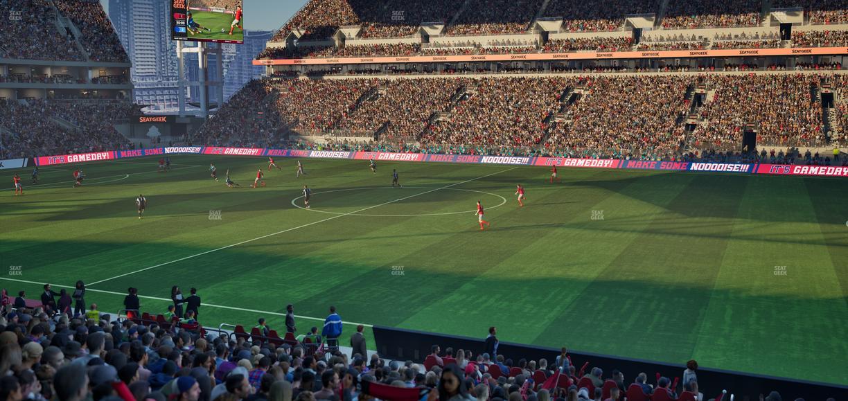 BMO Field - Section West Suite 10 Seat View