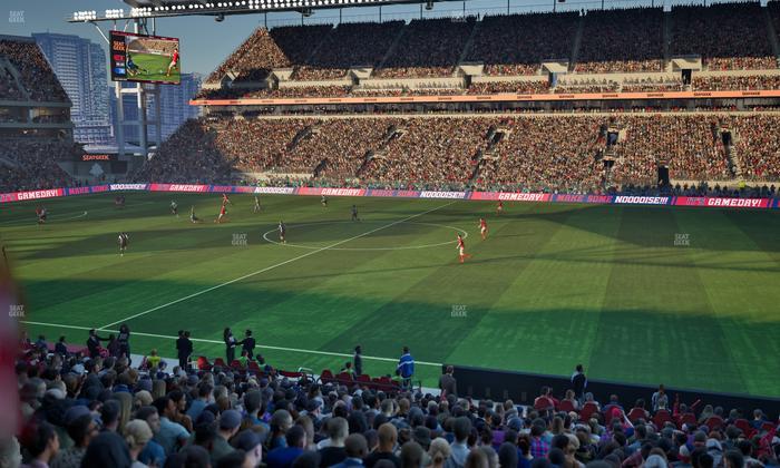 BMO Field - Section West Suite 11 Seat View