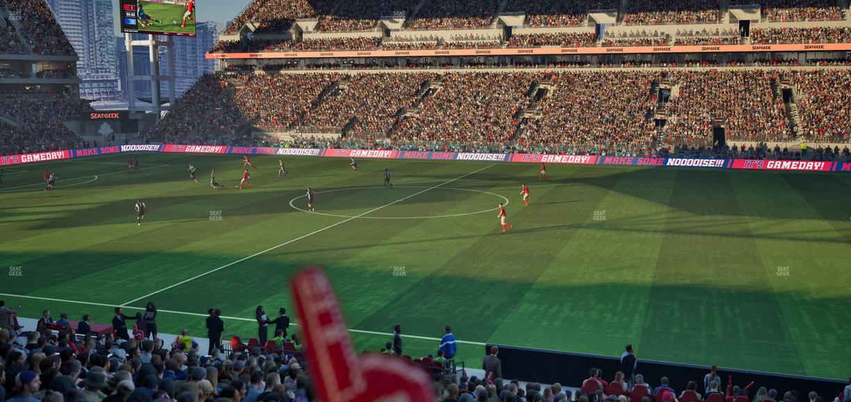 BMO Field - Section West Suite 11 Seat View