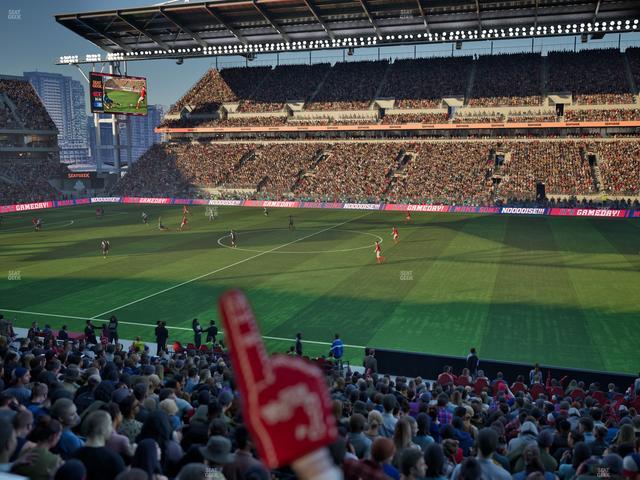 BMO Field - Section West Suite 11 Seat View