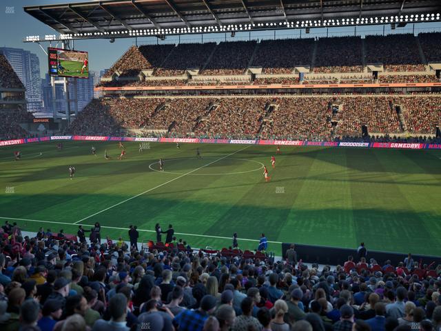 BMO Field - Section West Suite 12 Seat View