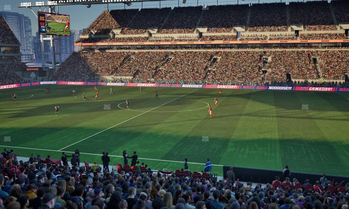 BMO Field - Section West Suite 12 Seat View