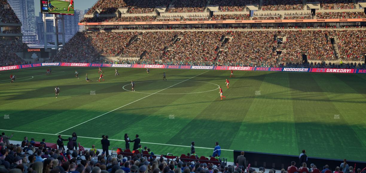 BMO Field - Section West Suite 12 Seat View