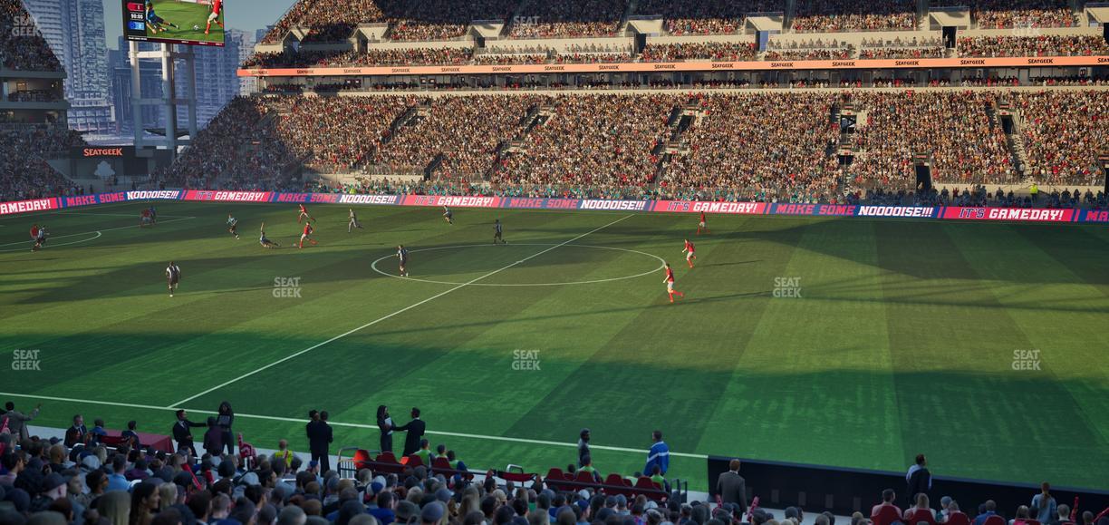 BMO Field - Section West Suite 12 Seat View