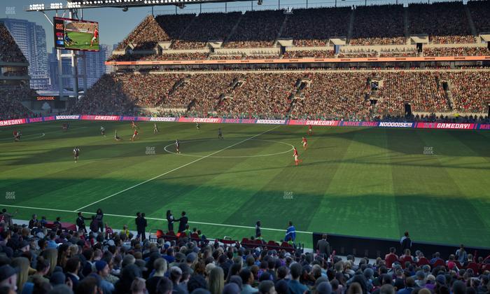 BMO Field - Section West Suite 12 Seat View