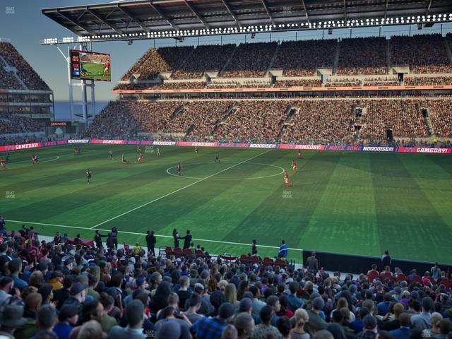 BMO Field - Section West Suite 12 Seat View