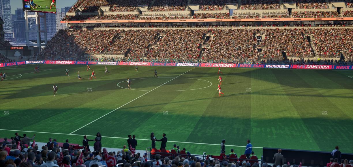 BMO Field - Section West Suite 13 Seat View