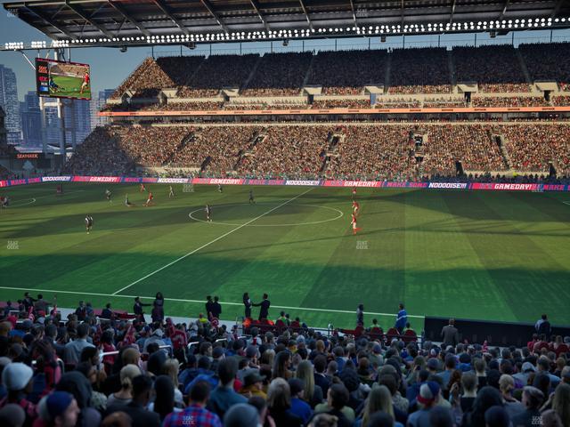 BMO Field - Section West Suite 13 Seat View