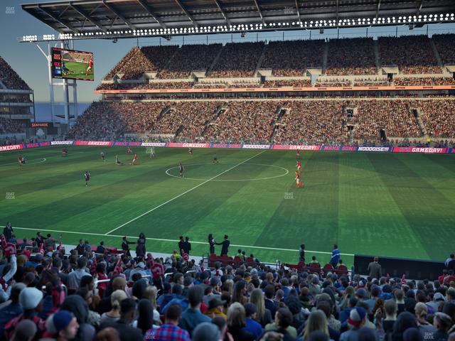 BMO Field - Section West Suite 13 Seat View