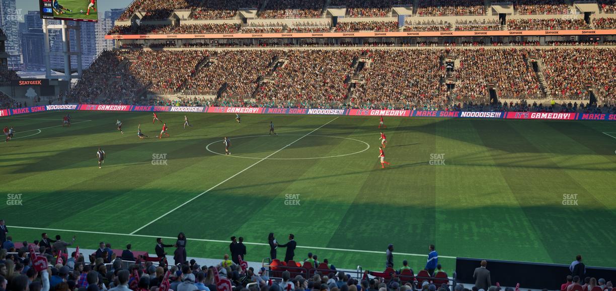BMO Field - Section West Suite 13 Seat View