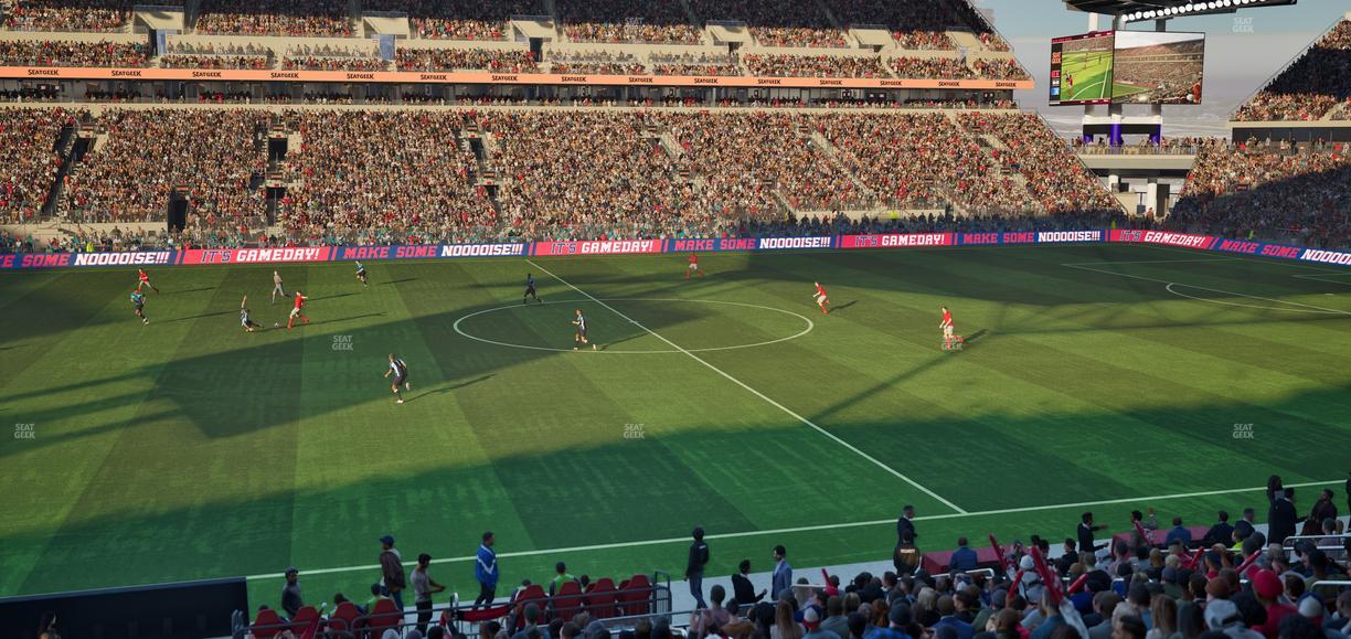 BMO Field - Section West Suite 18 Seat View