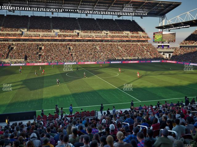 BMO Field - Section West Suite 18 Seat View