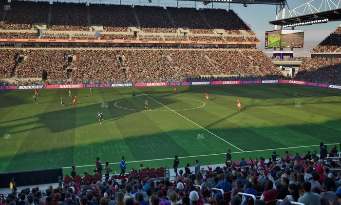 BMO Field - Section West Suite 18 Seat View