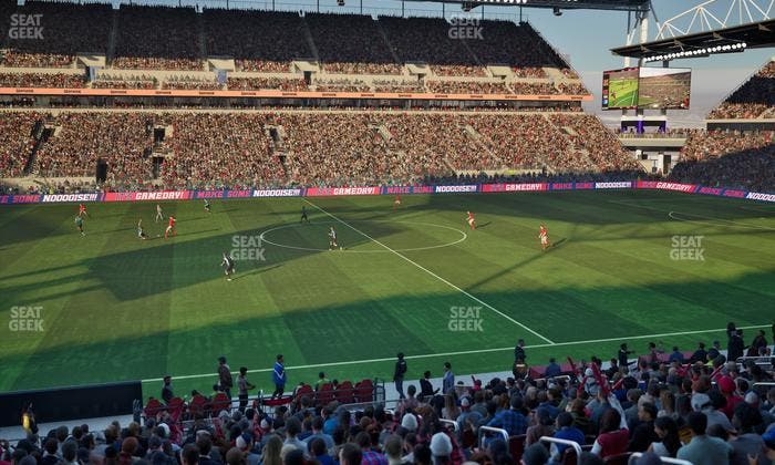 BMO Field - Section West Suite 18 Seat View