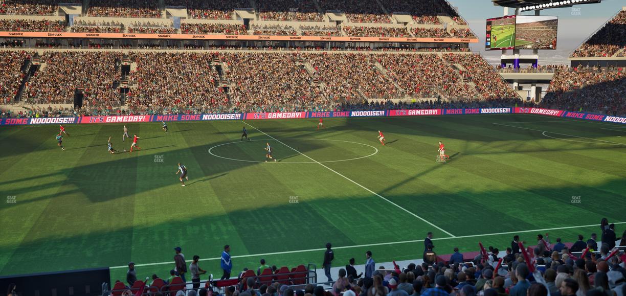 BMO Field - Section West Suite 18 Seat View