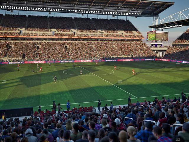 BMO Field - Section West Suite 18 Seat View