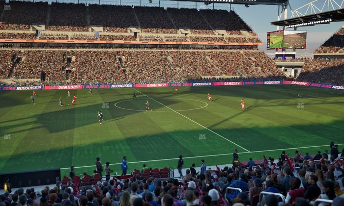 BMO Field - Section West Suite 18 Seat View