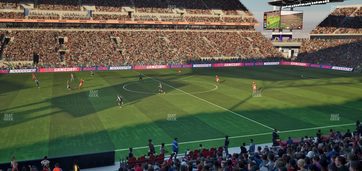 BMO Field - Section West Suite 19 Seat View