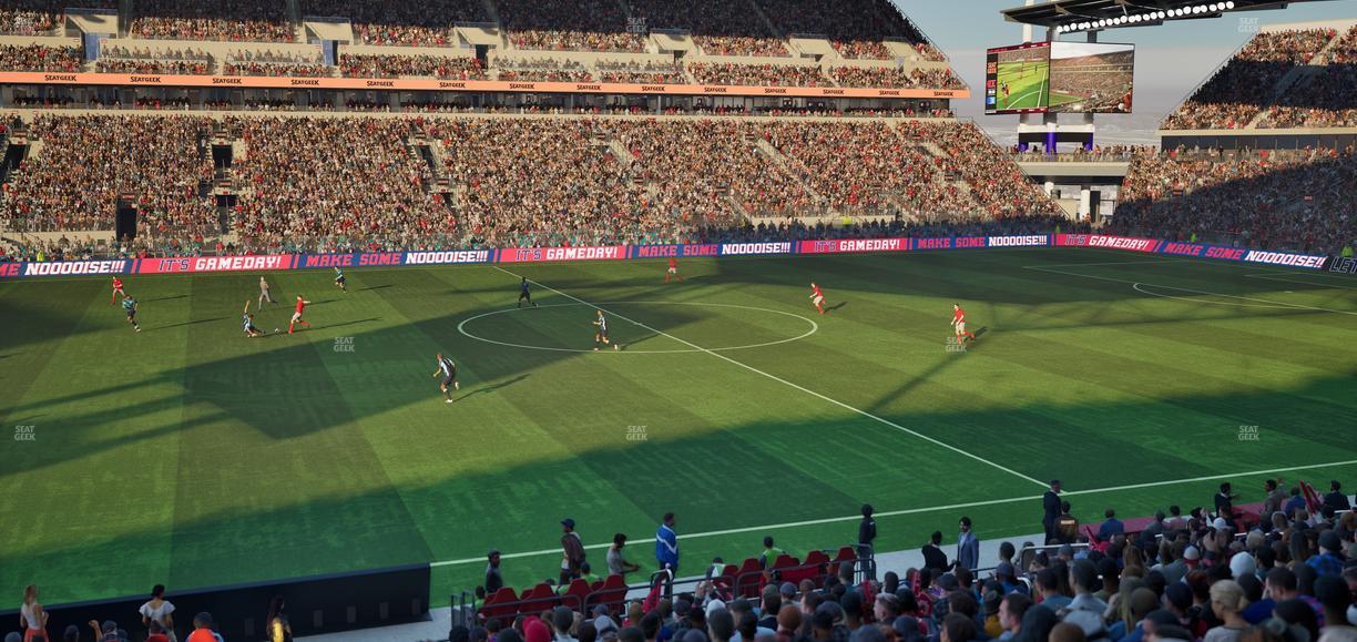 BMO Field - Section West Suite 19 Seat View