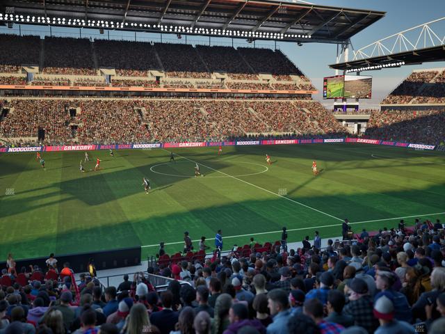 BMO Field - Section West Suite 19 Seat View