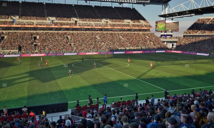 BMO Field - Section West Suite 19 Seat View