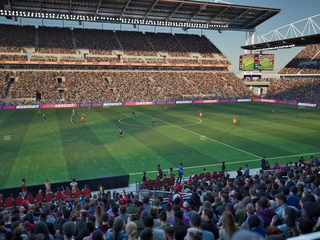 BMO Field - Section West Suite 20 Seat View