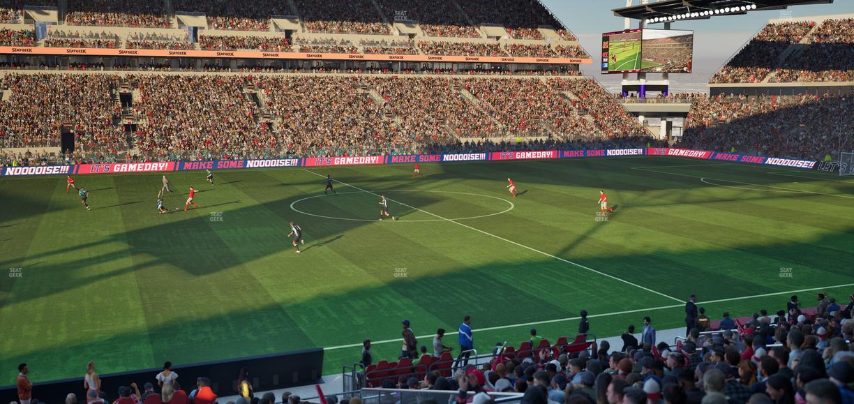 BMO Field - Section West Suite 20 Seat View