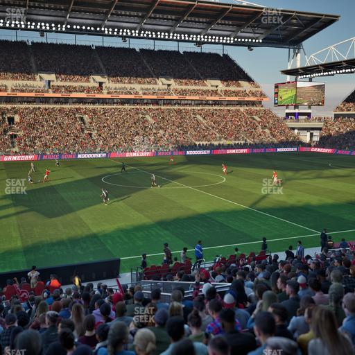 BMO Field - Section West Suite 20 Seat View